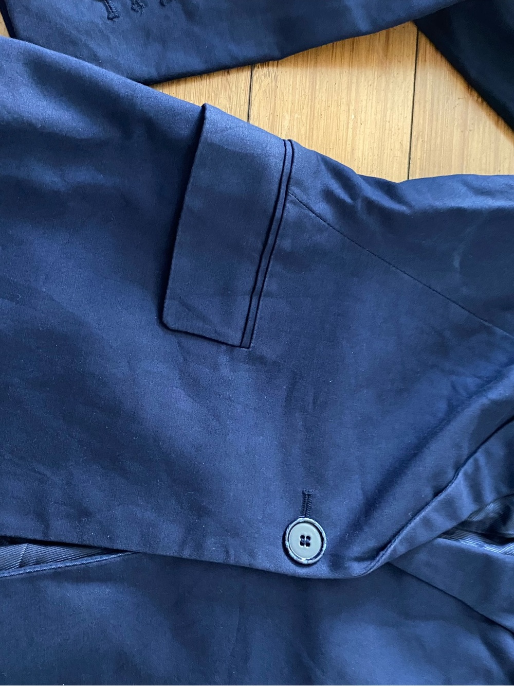 Pre-owned Zara Basic Women's Deep Blue Single-Button Blazer/Jacket Sz M Women’s - Picture 4 of 13